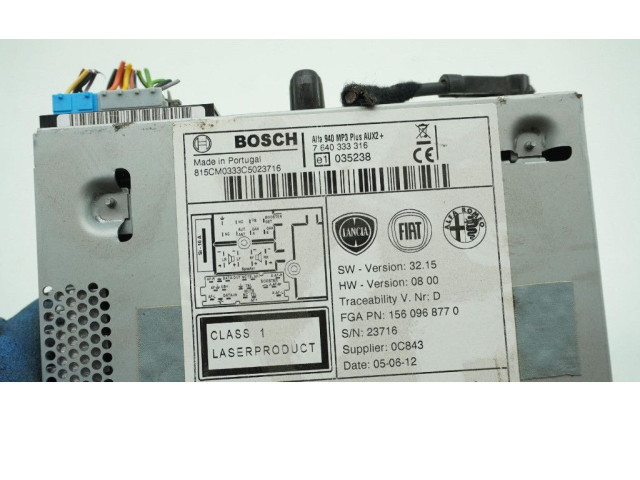 Радио/ проигрыватель CD/DVD / навигация 50520764, 50520764 Alfa Romeo Giulietta