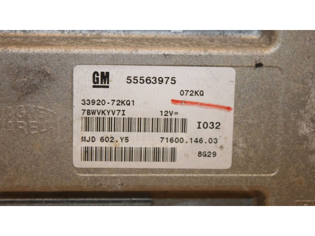 Řídící jednotka 55563975, 55563975 Suzuki Swift 2008