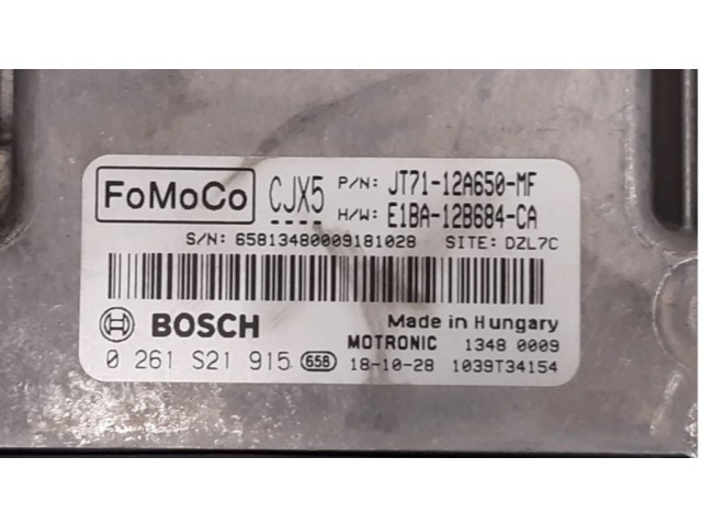 Блок управления двигателя JT7112A650MF Ford Transit - Tourneo Connect