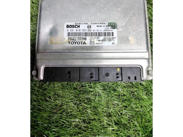 Řídící jednotka 89661-52200, 0281010563 Toyota Yaris 2008