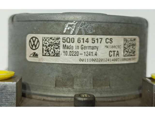 Блок АБС 5Q0614517CS, 5Q0614517CSBEF   Skoda  Octavia Mk3 (5E)  2013 - 2019 года