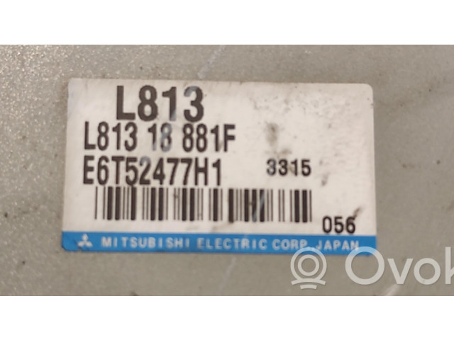 Блок управления двигателя L81318881F, E6T52477H1 Mazda 6