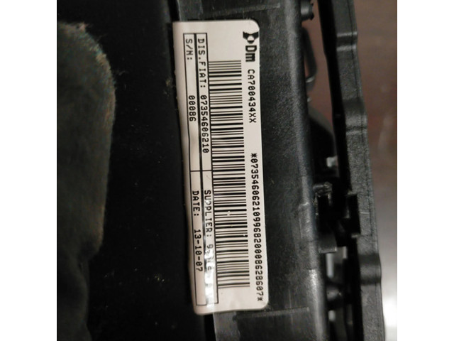 Подушка безопасности водителя 735504135 Fiat Grande Punto