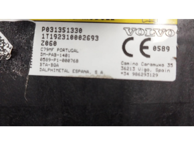 Надувная подушка для пассажира