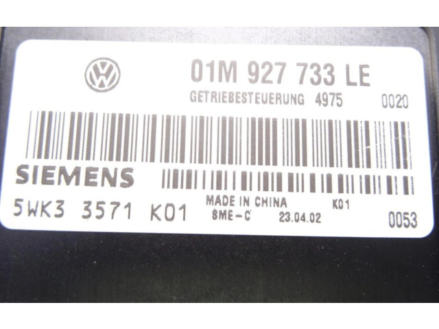 Блок управления коробкой передач 01M927733LE   Audi A3 S3 8L