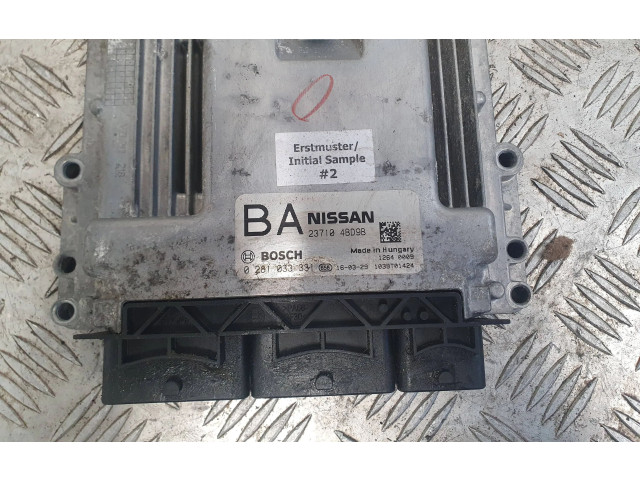 Řídící jednotka 237104BD9B, 0281033331 Nissan X-Trail T32 2016