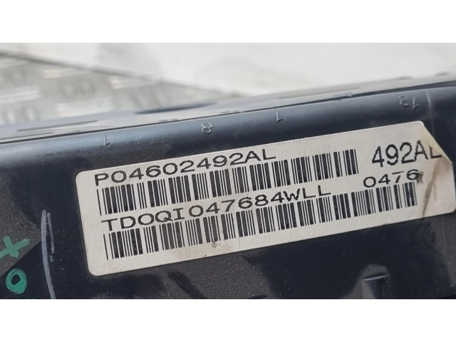 Панель приборов P04602492AL, 492A   Chrysler 300 - 300C       