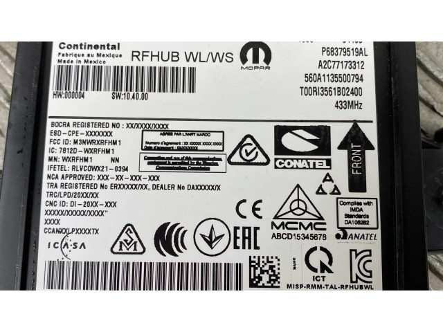 Блок управления P68379519AL, A2C77A332   Jeep Grand Cherokee WL