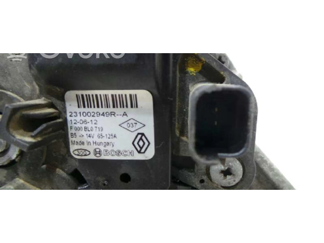 Генератор 231002949R   Dacia Dokker 1.5     