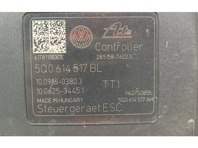 Блок АБС 5Q0614517BL Volkswagen Golf VII 2013 - 2019 года