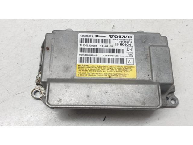 Блок подушек безопасности 31318619, T11006300089   Volvo S60