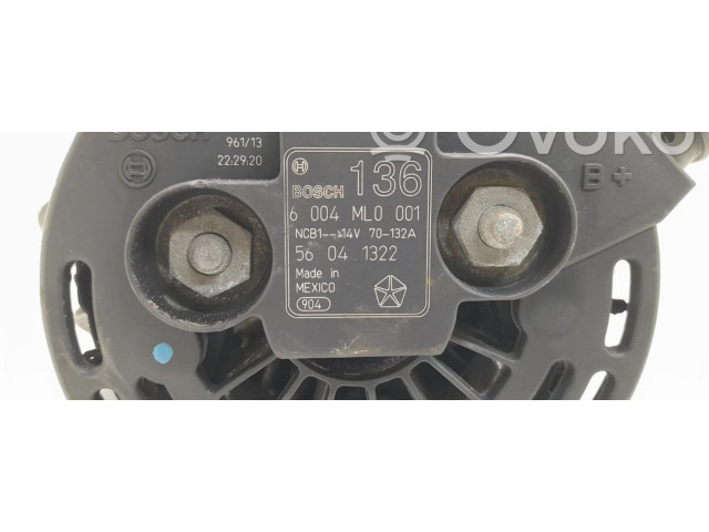 Генератор 6004ML0001 Jeep Grand Cherokee (WJ) 4.0