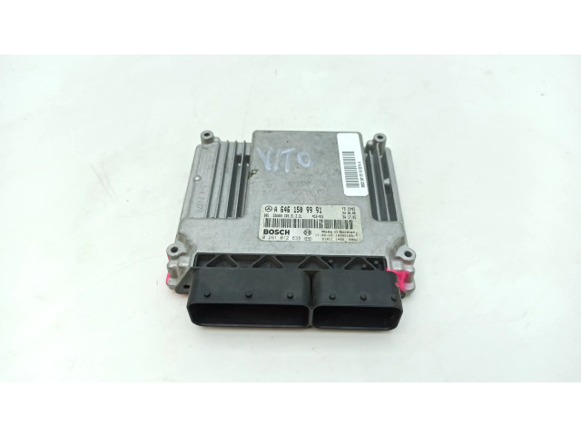 Řídící jednotka A6461509991, 0281012838 Mercedes-Benz Vito Viano W639 2007
