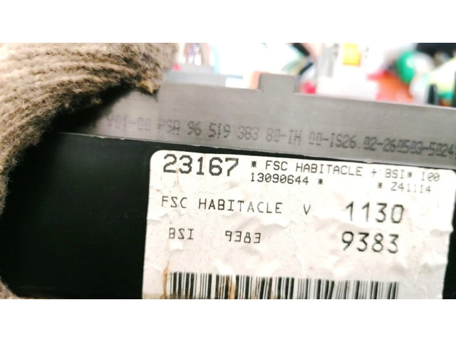 Блок предохранителей  9651938380, 13090644   Citroen C8    