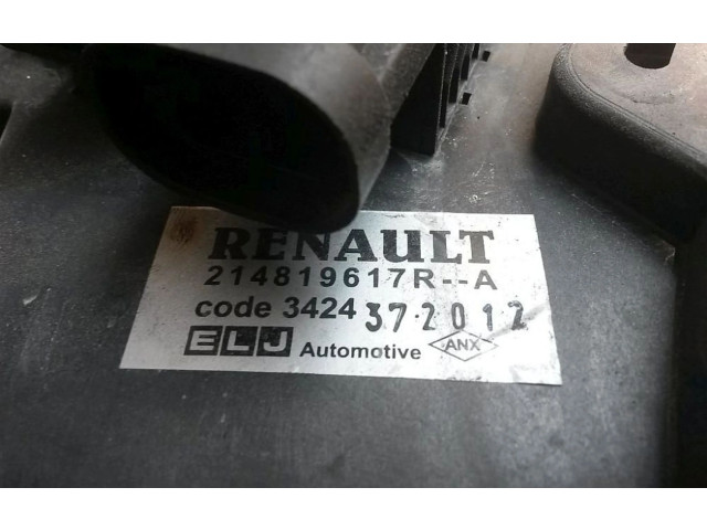 Комплект вентиляторов 3424372012, 3424372012 Dacia Lodgy