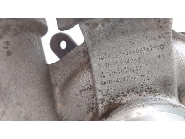 Turbodmychadlo Турбина 25184398, K1610043 Chevrolet Cruze 2.0