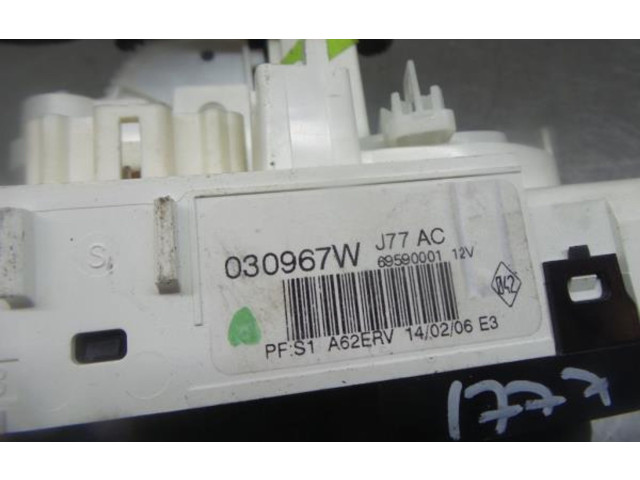 Блок управления климат-контролем 030967W, 69590001   Renault Clio III
