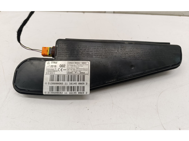 Подушка безопасности в сиденье 2138600602 Mercedes-Benz GLC X253 C253