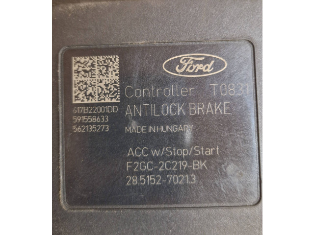 Блок АБС F2GC2C219BK, 591558633   Ford  S-MAX  2015 -  года