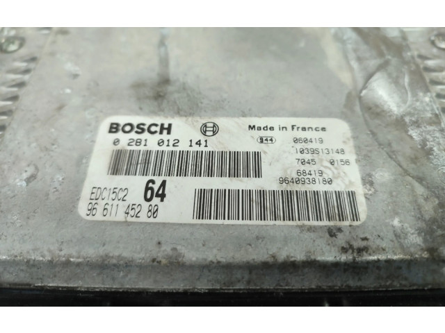 Блок управления двигателя 0281012141, 1039S13148   Citroen C8