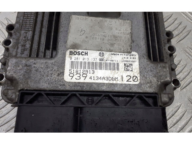 Блок управления двигателя 51812913 Alfa Romeo 159