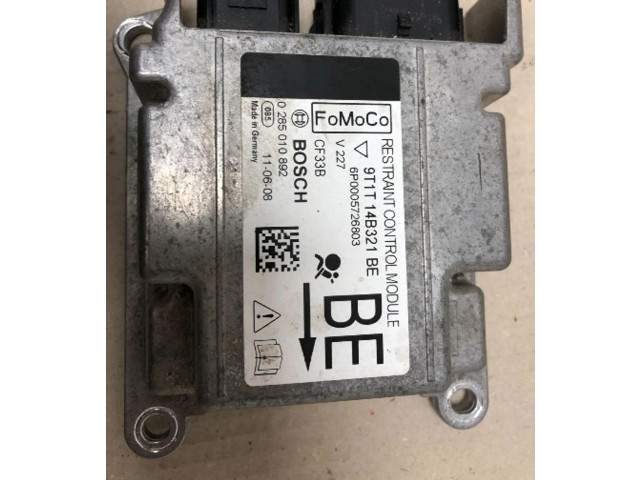 Блок подушек безопасности 9T1T14B321BE, 0285010892   Ford Transit -  Tourneo Connect