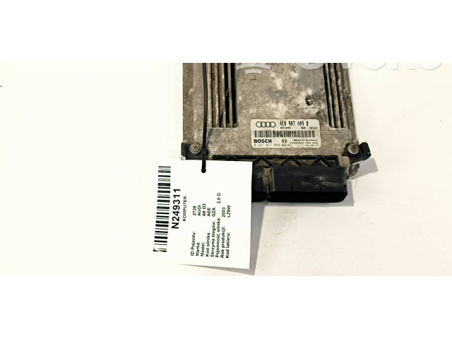 Řídící jednotka 4E0907409B, 0281011099   Audi A8 S8 D3 4E 2003
