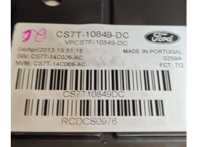 Панель приборов CS7T-10849-DC, VPCS7F-10849-DC   Ford Galaxy       