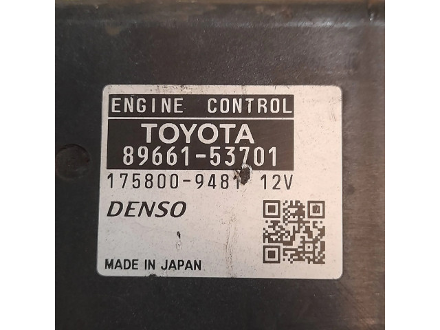 Блок управления двигателя 8966153701, 1758009481 Lexus IS 220D-250-350