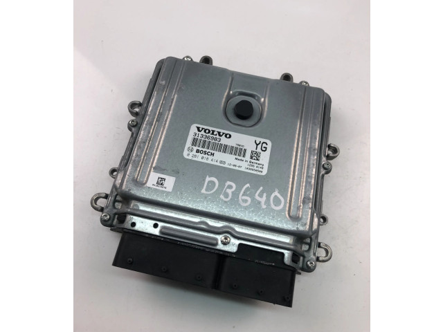 Блок управления двигателем Блок управления 31336983, 0281018414   Volvo V70