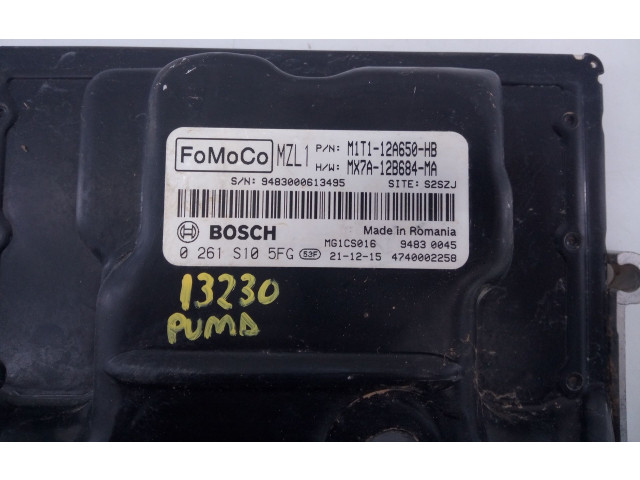 Блок управления двигателя M1T112A650HB, MX7A12B684MA   Ford Puma