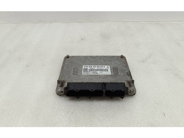 Блок управления двигателя 03E906023B, 5WP4080804 Skoda Fabia Mk2 (5J)