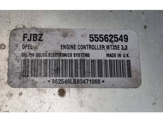 Řídící jednotka 55562549   Opel Zafira B 2009