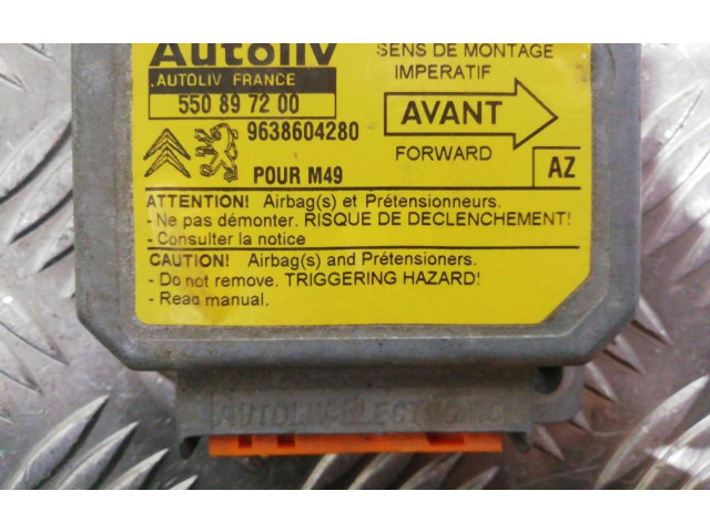 Блок подушек безопасности 9638604280 Citroen Berlingo