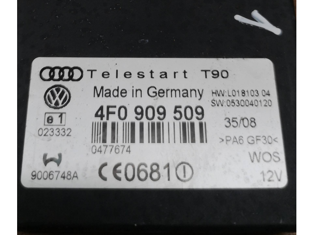 Блок управления АБС 4F0909509, 9006748A Audi A6 S6 C6 4F