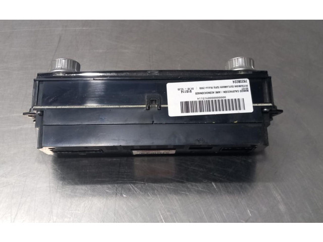 Блок управления климат-контролем 7820B224 Mitsubishi Outlander