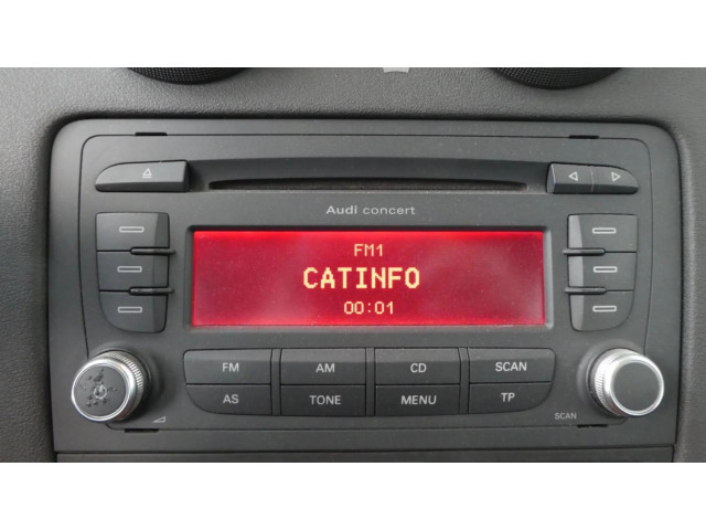 Радио/ проигрыватель CD/DVD / навигация 8P0035186G Audi A3 S3 A3 Sportback 8P