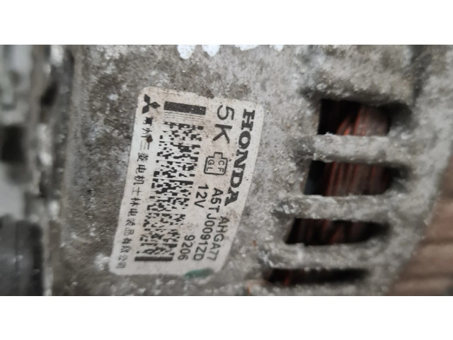 Генератор AHGA77, A5TJ0091ZD   Honda Jazz 1.3     