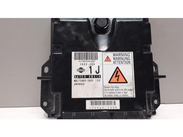 Řídící jednotka 23710EB310, 5800360 Nissan Navara D40 2006