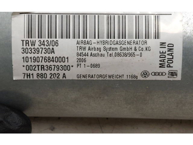 Подушка безопасности пассажира 7H1880202A, 30339730A   Volkswagen Transporter - Caravelle T5