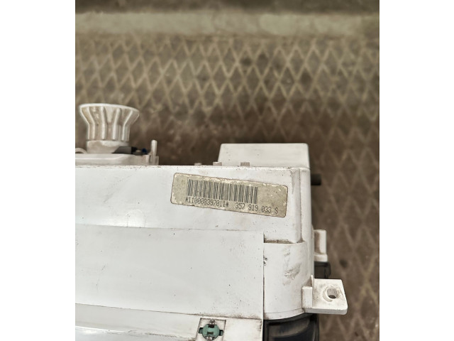 Панель приборов 357919033S, 357919099S   Volkswagen PASSAT B3       