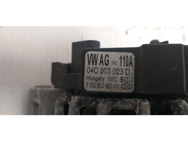 Генератор 04C903023D, 04C903023D   Skoda Citigo      