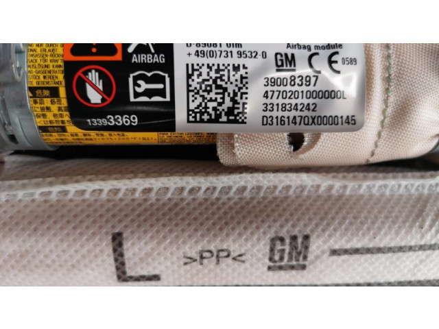 Боковая подушка безопасности 39008397 Opel Astra K