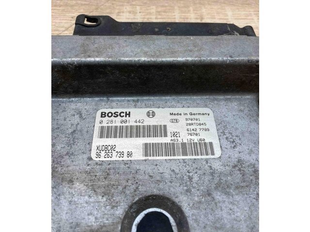 Řídící jednotka 9626373980, 0281001442 Peugeot 806 2000