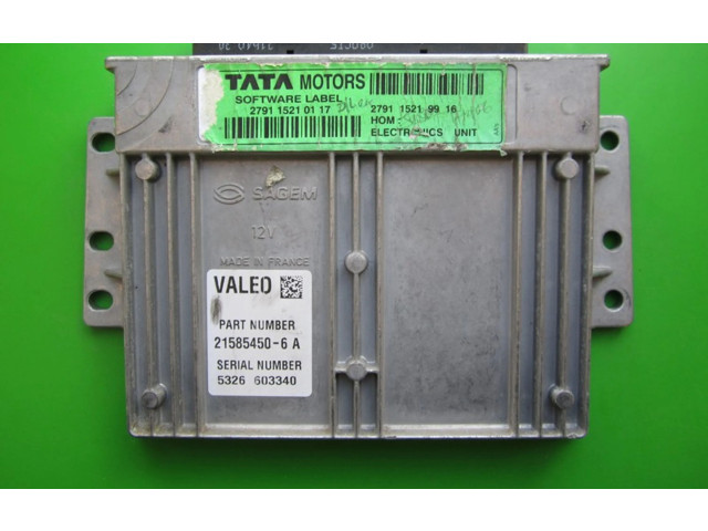 Блок управления двигателем ECU 279115210117, 21585450 Tata Indica Vista I