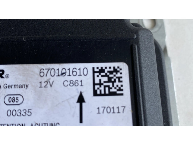 Блок подушек безопасности 670101610 Maserati Ghibli