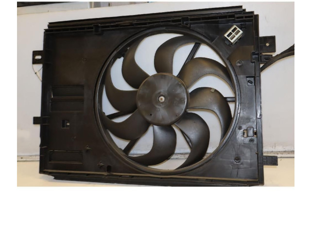 Электрический вентилятор радиаторов 9806313580 Peugeot Partner III