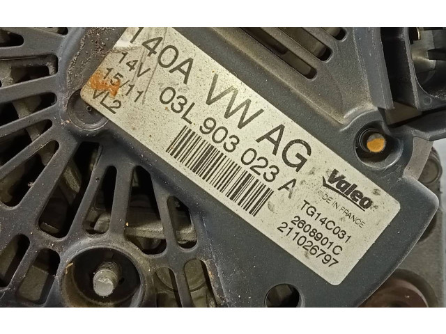 Генератор 03L903023A, 2608901C Volkswagen Golf SportWagen