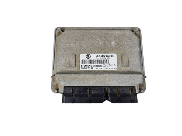 Блок управления двигателем Блок управления 06A906033BH, 5WP4015702 Skoda Octavia Mk1 (1U)