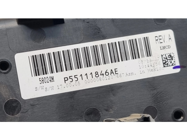 Блок управления климат-контролем P55111846AE, 55111846AE   Dodge Nitro